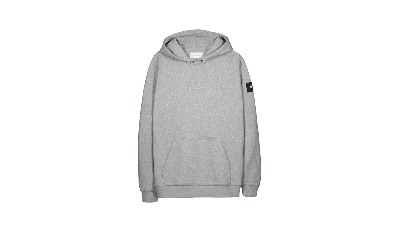 Sweatshirt Makia Symbol Hooded Sweatshir Grå | M40062_923, 1