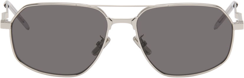 Solbriller Givenchy GV One Aviator Sunglasses Metalisk | GV40120U@5716A 840126865493