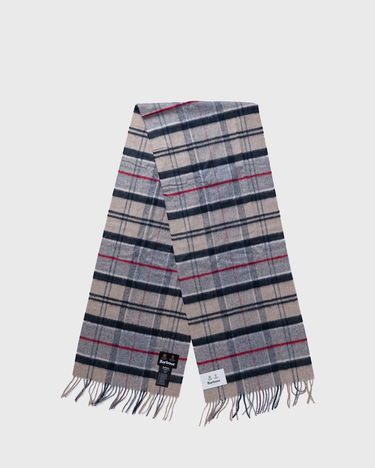 Tørklæde Barbour Yaxley Tartan Scarf Grå | USC0324TN31, 2