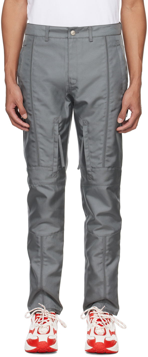 Cargo bukser Kanghyuk Stitched Cargo Trousers Grå | PA24SST05, 0