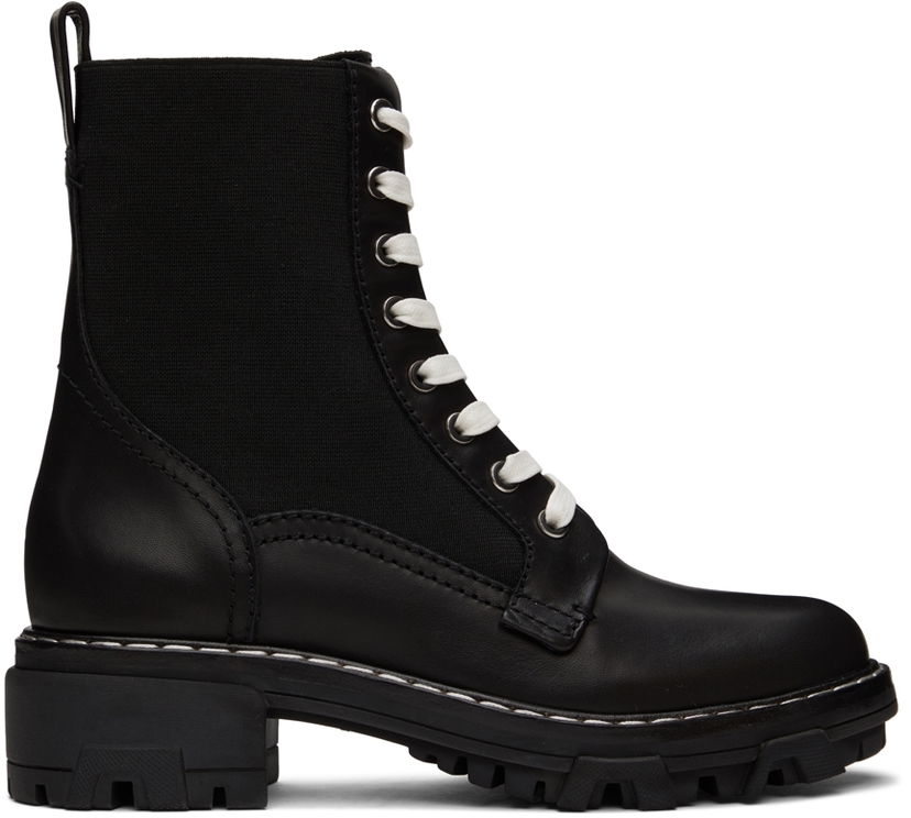 Tøj rag & bone Rag & Bone Shiloh Boots Sort | WFF19FF0233D23