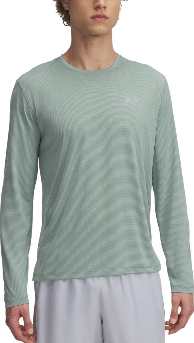T-shirt Under Armour Under Armour UA Launch Long Sleeve T-Shirt Grøn | 1382584-348
