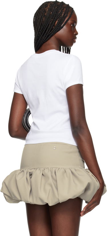 T-shirt Coperni Coperni Crystal Logo T-Shirt Hvid | COPJS07CRF5017, 2