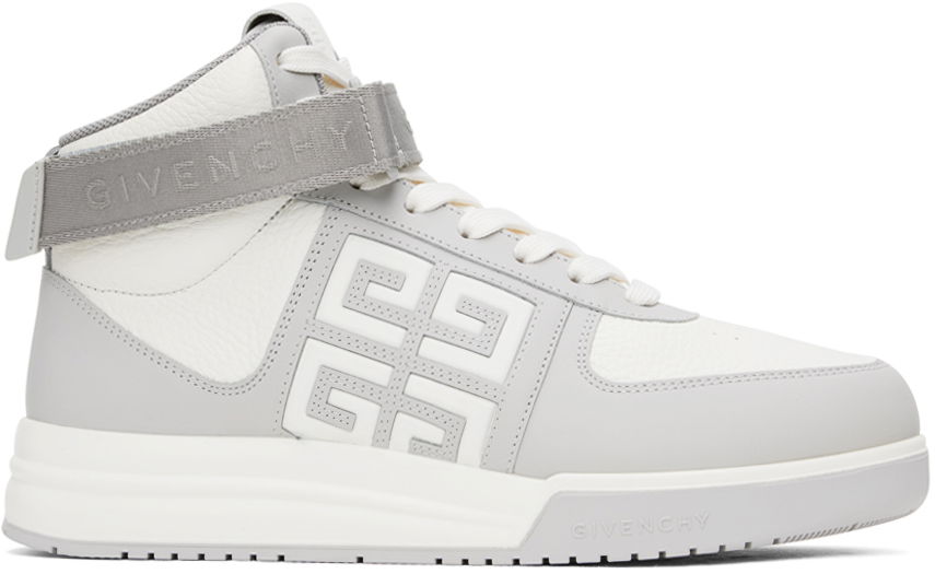 Sneakers og sko Givenchy White & Gray G4 Grå | BH008UH1GM, 0
