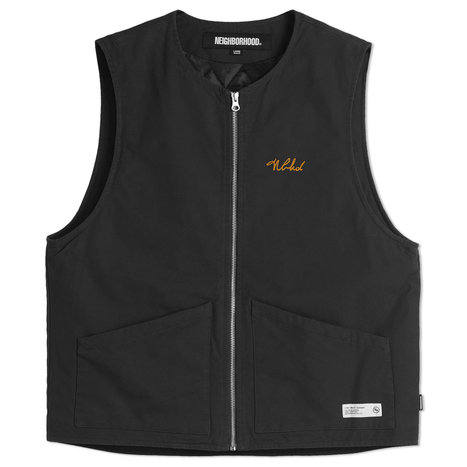 Vest Neighborhood Padded Work Vest, Size Large Sort | 251TSNH-JKM05-BLK, 0