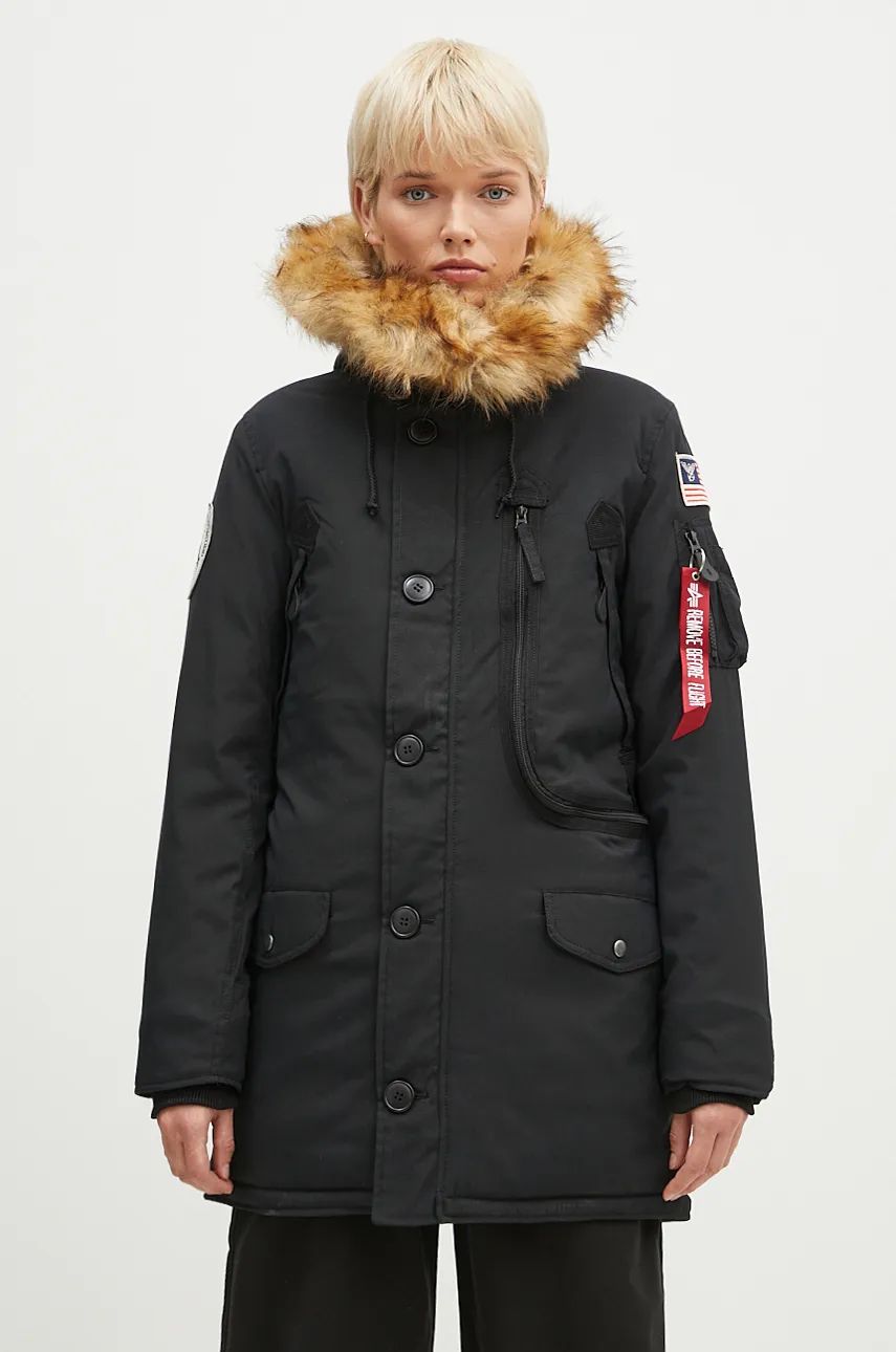 Parka Alpha Industries Polar Jacket Parka Sort | 123002, 0