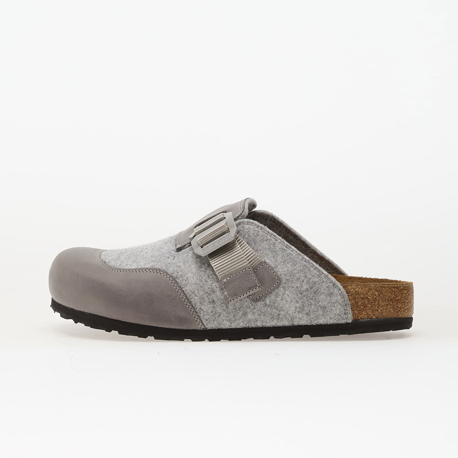 Sneakers og sko Birkenstock Boston Nova Felt Leather Textile Clog Grå | 1030202, 0