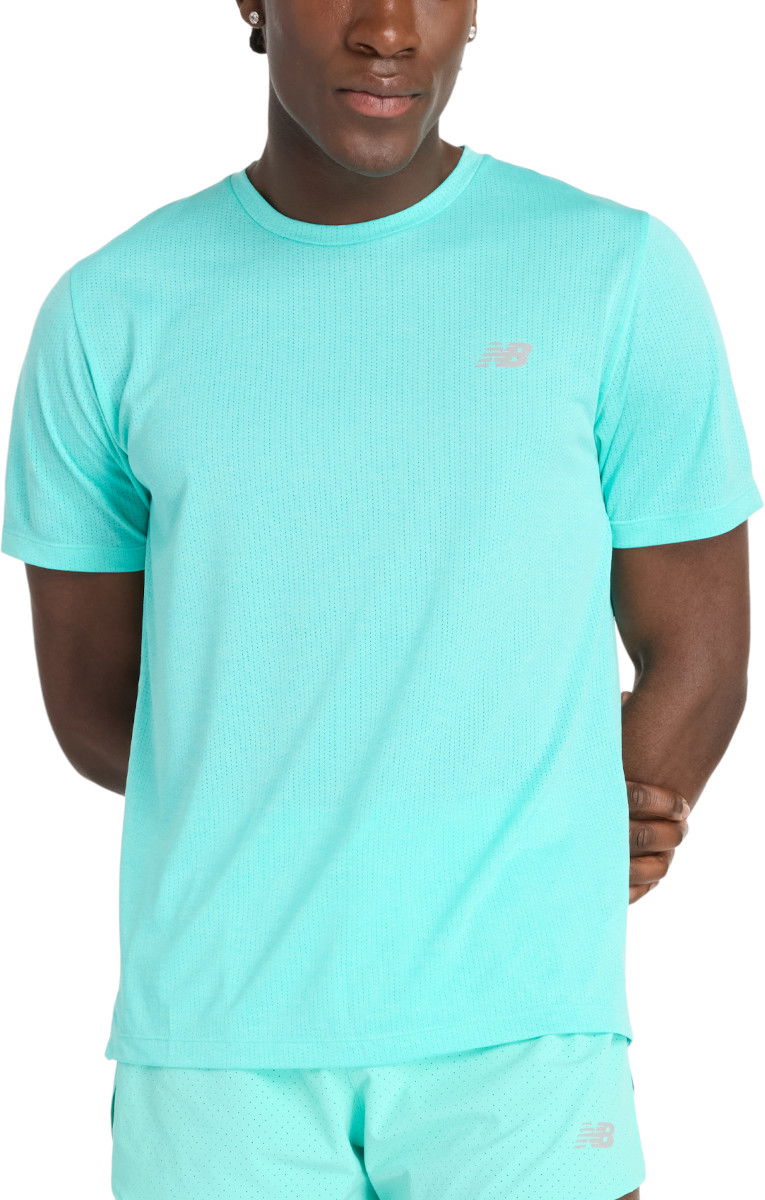 T-shirt New Balance Athletics T-Shirt Turkis | mt41253-cyj