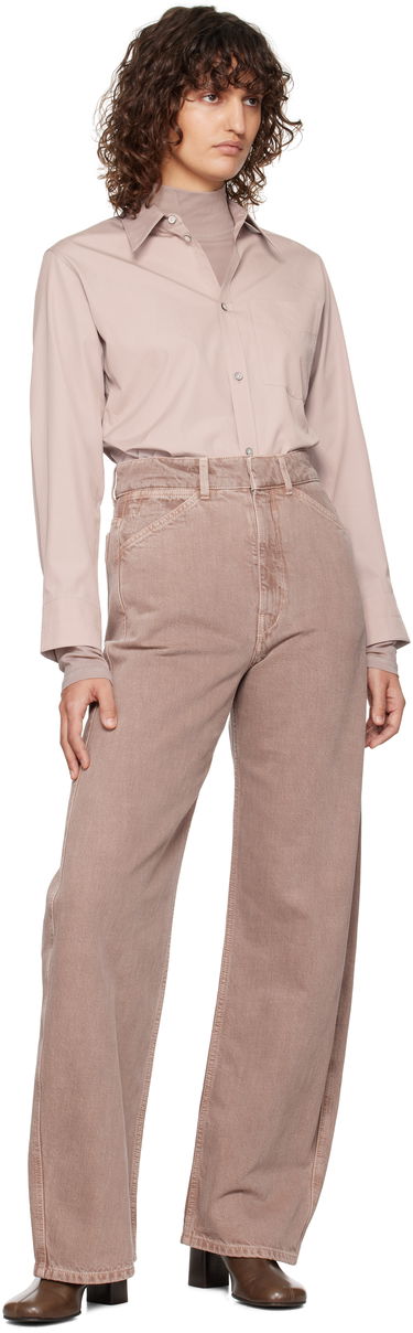 Skjorte LEMAIRE LEMAIRE Fitted Shirt Lyserød | SH1130 LF839, 3