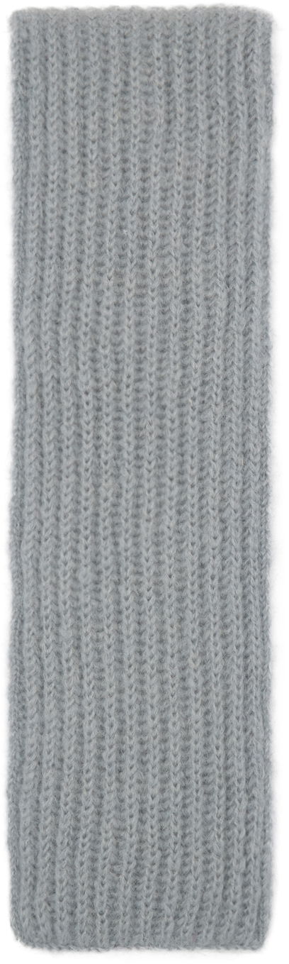 Tørklæde Jil Sander Knitted Wool Scarf Grå | J22ZZ0127_J14716, 1