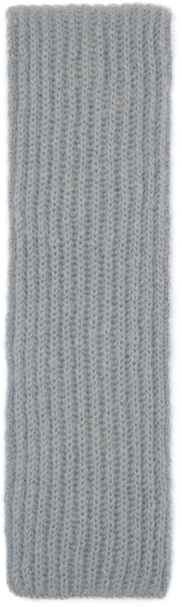 Tørklæde Jil Sander Knitted Wool Scarf Grå | J22ZZ0127_J14716, 1