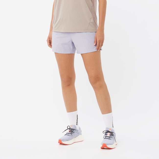Shorts Salomon Shakeout Core 4" Running Shorts Lilla | LC2451600