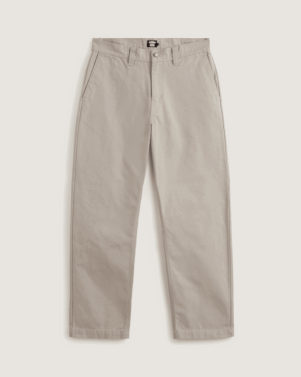 Bukser Vans Skate Loose Chino Trousers by Atiba Jefferson Beige | VN000R4Z7D6, 0