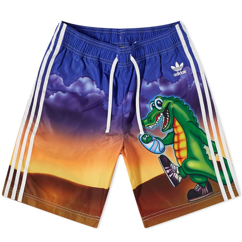 Badetøj adidas Originals Kerwin Frost Shorts Crocodile Flerfarvet | H66312