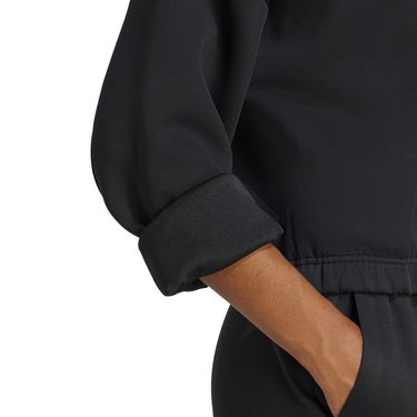 Sweatshirt adidas Performance Cropped Hoodie Sort | JE0136, 4