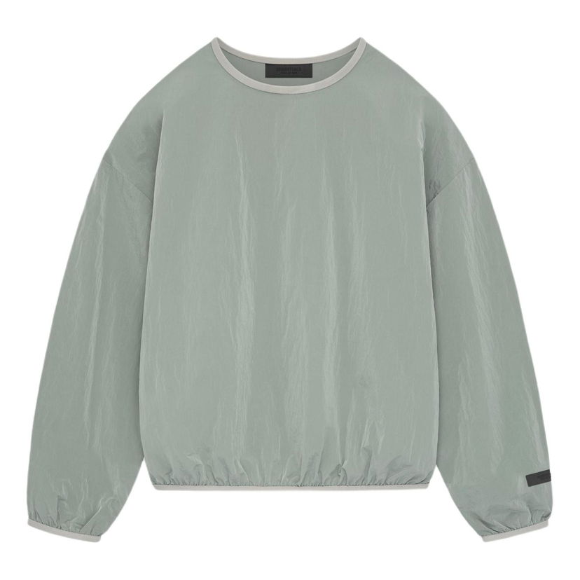 Sweater Fear of God Fear of God Essentials Crinkle Nylon Pullover Grøn | 186SP244065F