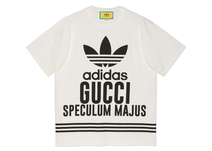 T-shirt Gucci adidas x T-Shirt White Hvid | 616036XJEW19095