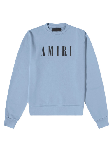 Sweatshirt AMIRI Core Logo Crew Sweat Blå | PF22MJC014-400