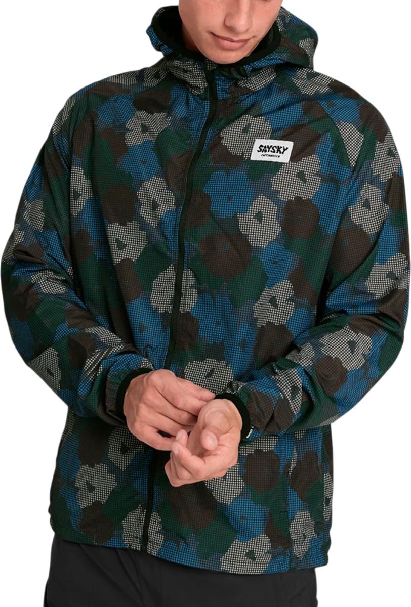 Vindjakke Saysky Flower Pace Hooded Jacket Flerfarvet | omrja22c1046-omrja22c1046