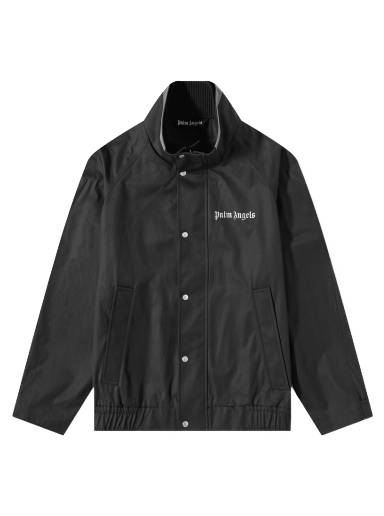 Bomberjakke Palm Angels Classic Logo Bomber Jacket Sort | PMEH015S23FAB0011072
