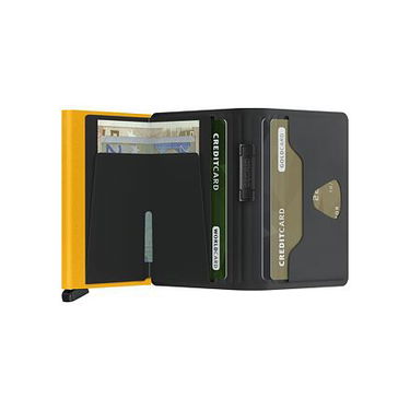 Tegnebog Secrid Tpu Black-Ochre Sort | BTP-Black-Ochre, 4