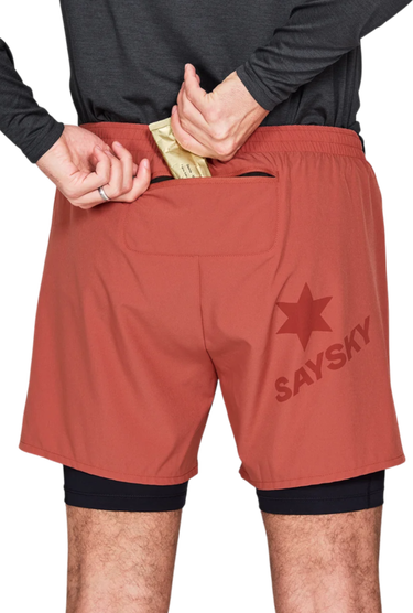 Shorts Saysky Saysky 2 in 1 Pace Shorts Rød | nmrsh20c505, 2