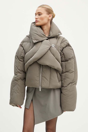 Puffer jakke HELIOT EMIL Oversized Puffer Jacket Grøn | HE.W.02.073.P03.DG23, 2