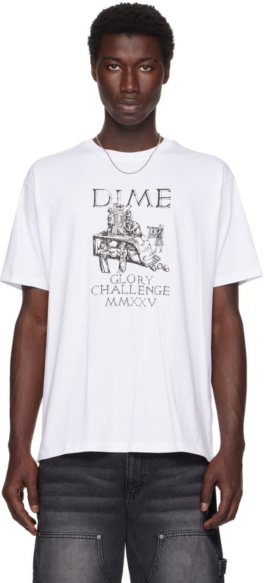 T-shirt Dime Dime Glorious Graphic T-Shirt Hvid | DIMESU2561WHT, 0
