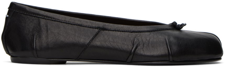 Tøj Maison Margiela Black Tabi Ballerina Flats Sort | S58WZ0127 P6378, 0