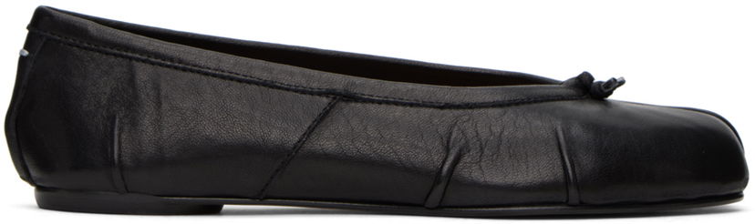 Tøj Maison Margiela Black Tabi Ballerina Flats Sort | S58WZ0127 P6378