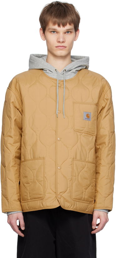 Bomberjakke Carhartt WIP Work In Progress Skyton Quilted Jacket Gul | I032990, 0