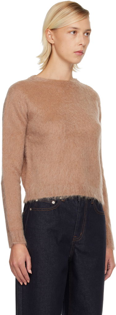 Sweater Max Mara Aceto Fuzzy Knit Sweater Beige | 2526366122600, 1