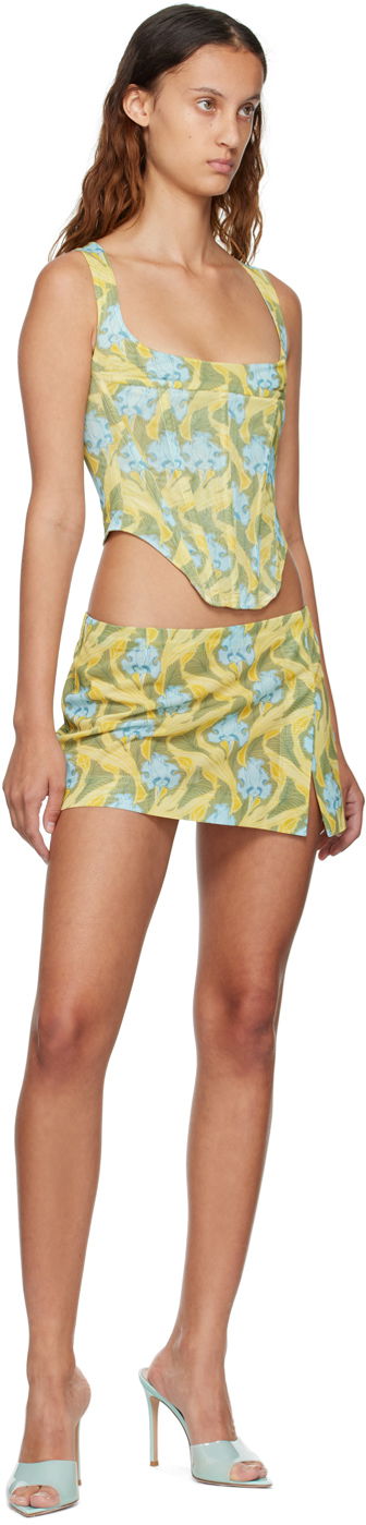 Nederdel Miaou Miaou Micro Mini Skirt Flerfarvet | 4012PM1ANB, 3