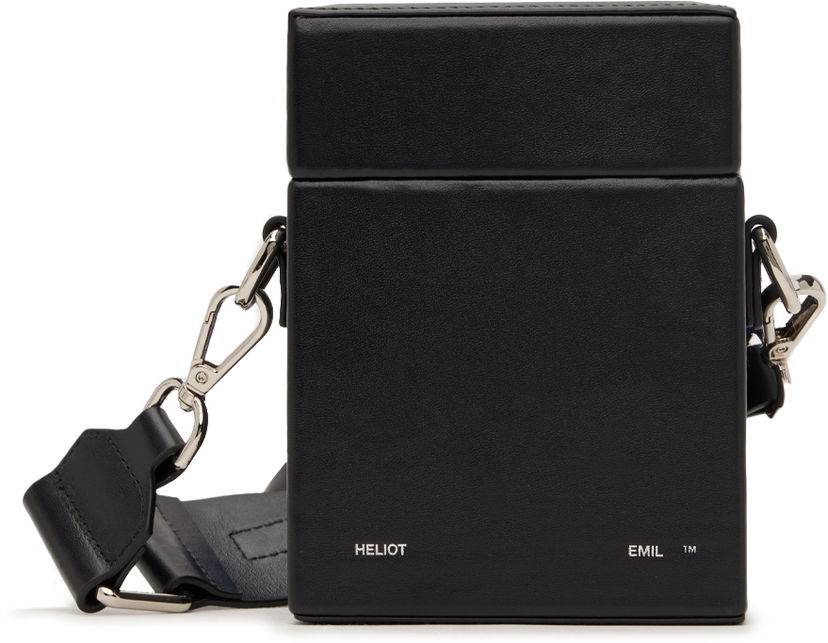 Skuldertaske HELIOT EMIL HELIOT EMIL Excluse Box Bag Sort | HE_15_003_L12_BLK01