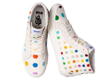 Sneakers og sko Vans Damien Hirst x Sk8-Hi Reissue VLT LX Hvid | VN0A3MV7TFA, 1