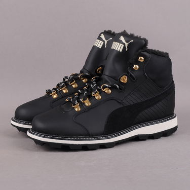 Sneakers og sko Puma Tatau Fur Boot black / marshmallow Sort | 356898 03, 0