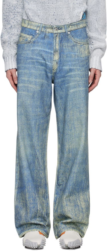Jeans Camper Camperlab Paint Print Jeans Blå | AU00022-002, 0