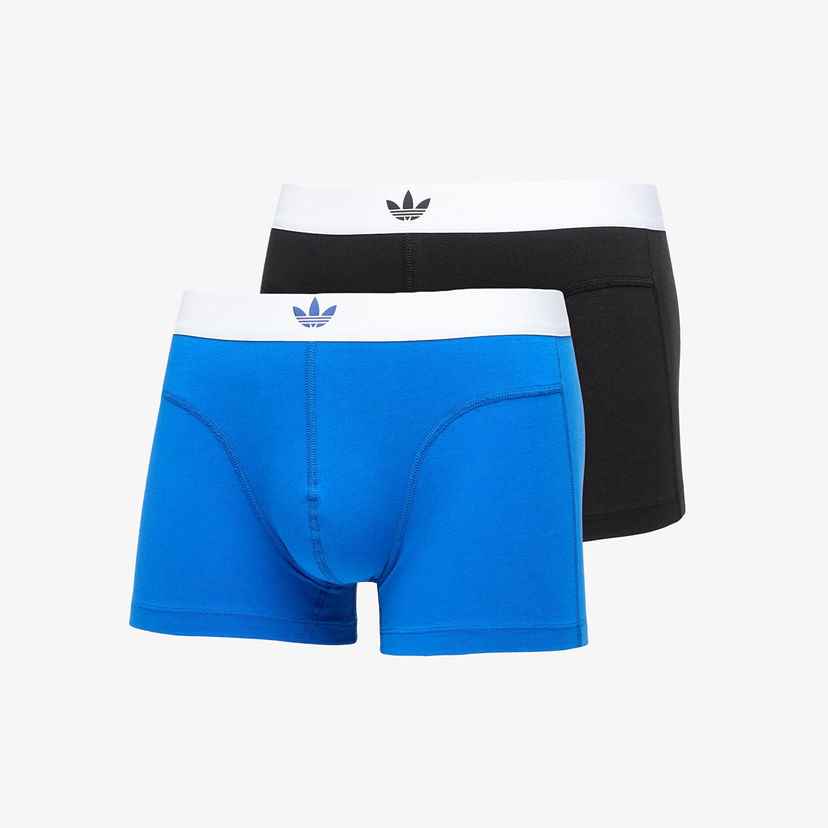 Boksere adidas Originals adidas Comfort Flex Cotton Body Lines Trunk 2-Pack Sort | 4AR005-902