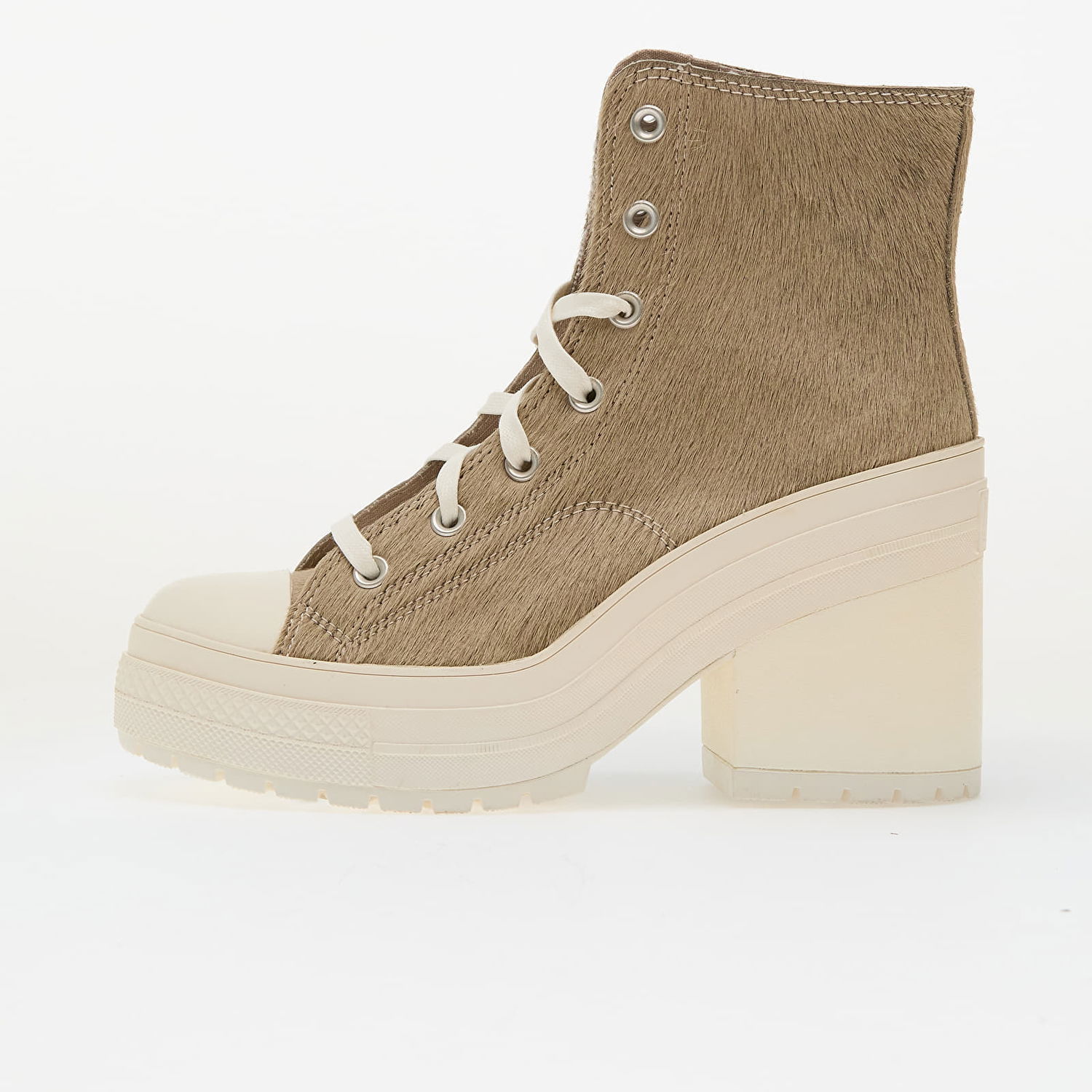 Sneakers og sko Converse Chuck 70 De Luxe Heel Hi Beige | A12813C, 0