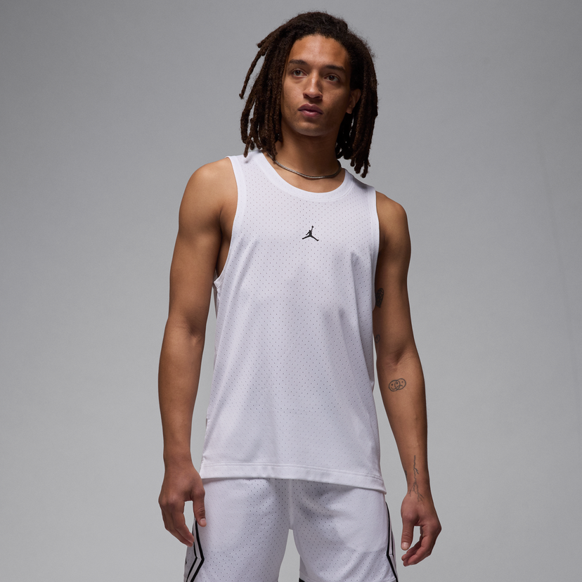 Tanktop Jordan Jordan Sport Dri-FIT Mesh Jersey Hvid | HF9949-100