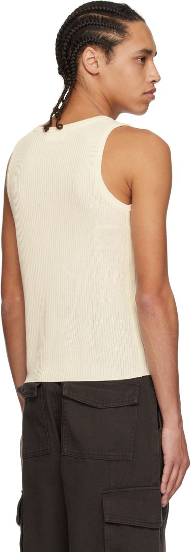 Tanktop Soulland Soulland Eleen Rib Knit Tank Top Beige | 42057-1306, 2