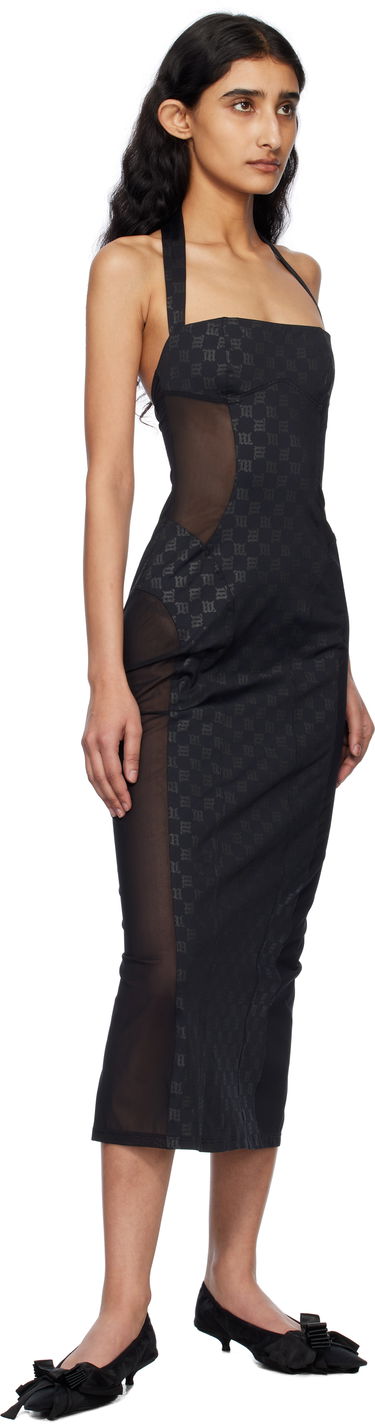 Kjole MISBHV MISBHV Shape Up Midi Dress Sort | 250W804, 3