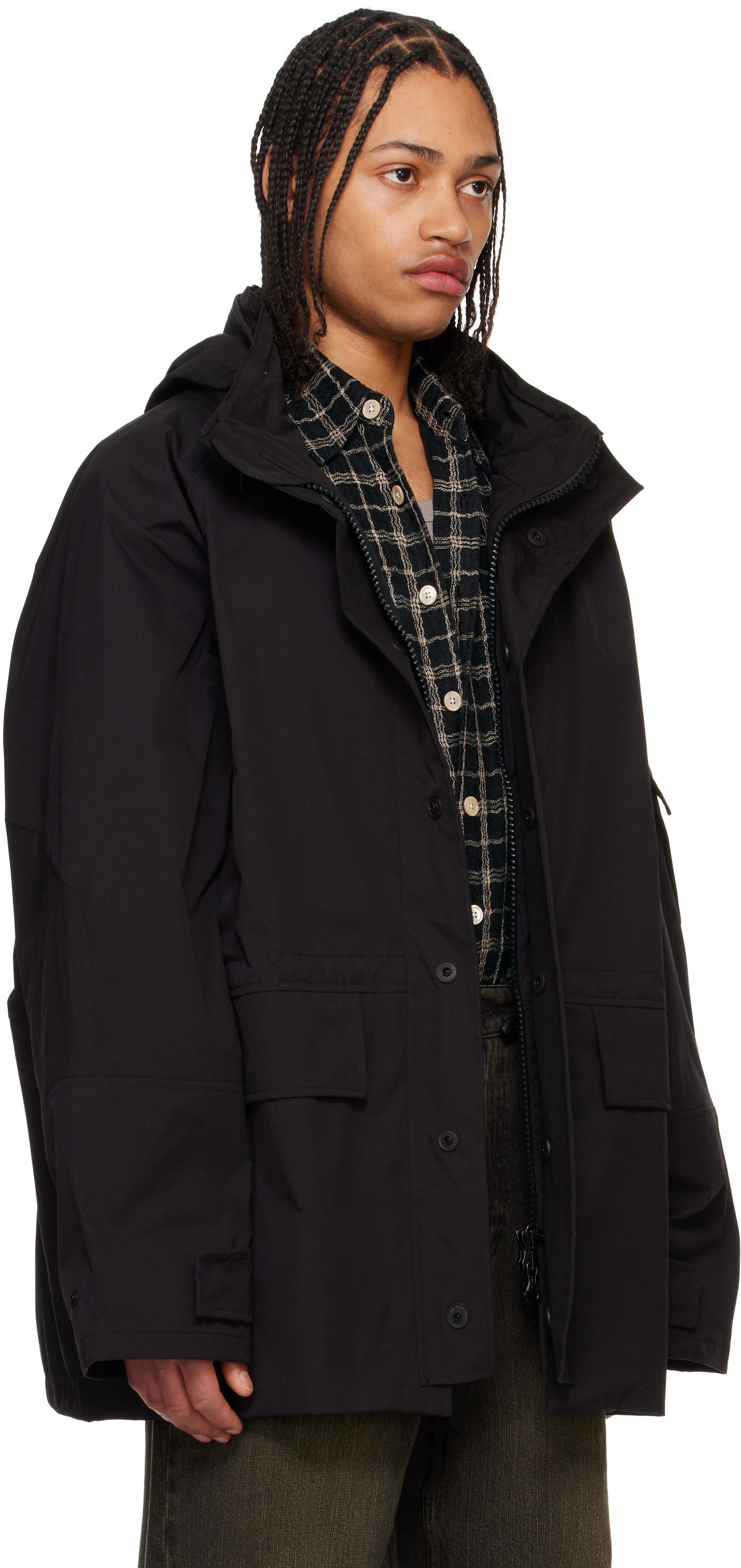 Parka OUR LEGACY Our Legacy Horizon Technical Jacket Sort | M2251HSB, 1