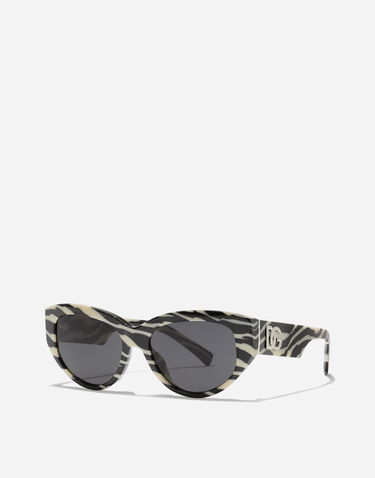 Solbriller Dolce & Gabbana Dolce & Gabbana Dg Crossed Sunglasses Zebra Acetate Flerfarvet | VG4514VP2879V000, 1