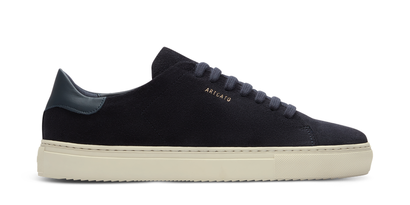 Sneakers og sko AXEL ARIGATO Clean 90 Suede Mørkeblå | F3974001