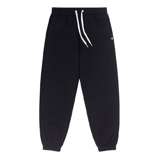 Joggingbukser Converse Chevron Logo Sweatpants Sort | 10027003-A02