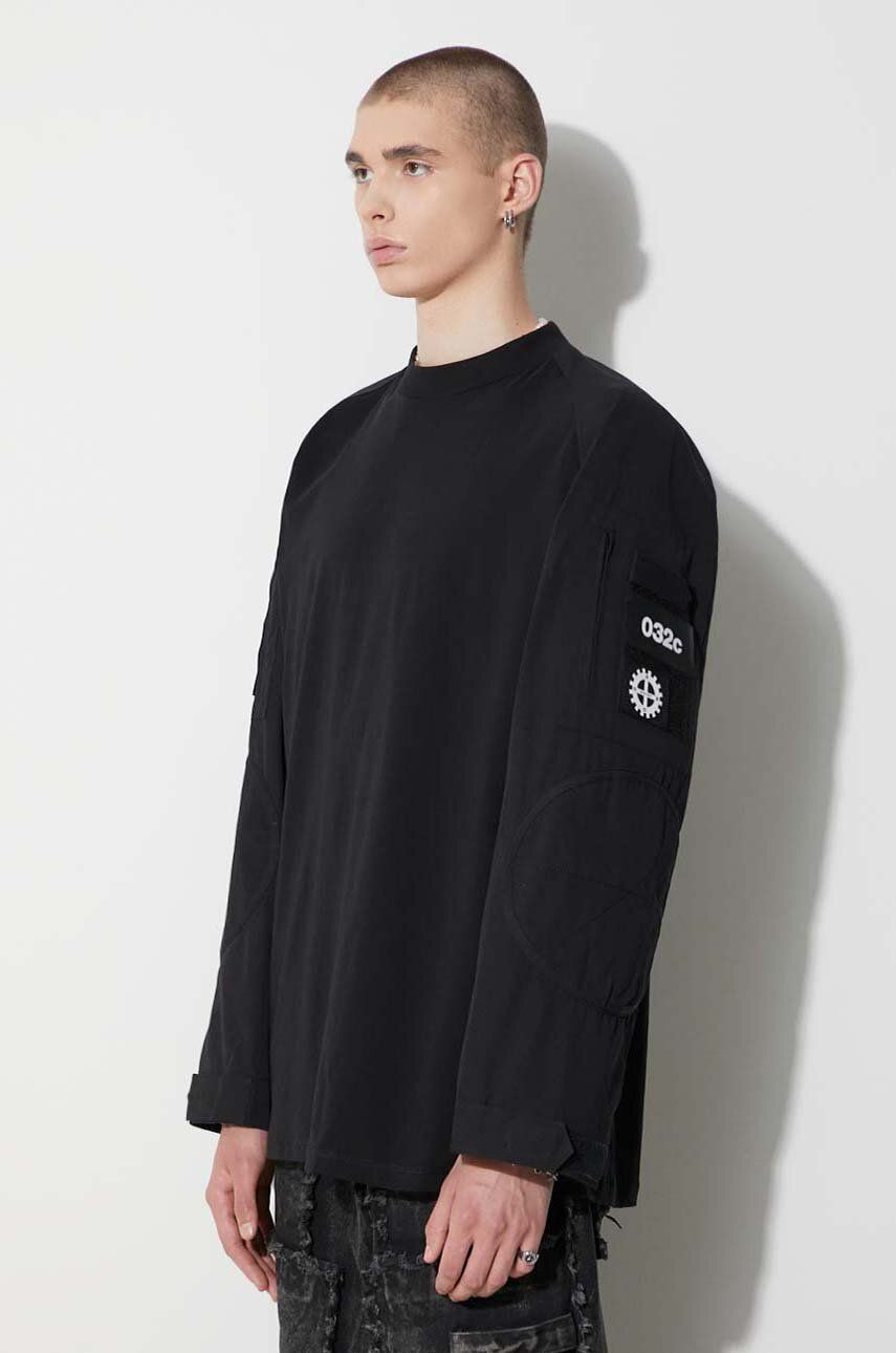 T-shirt 032C Long Sleeve T-Shirt Sort | FW23.C.1080, 0