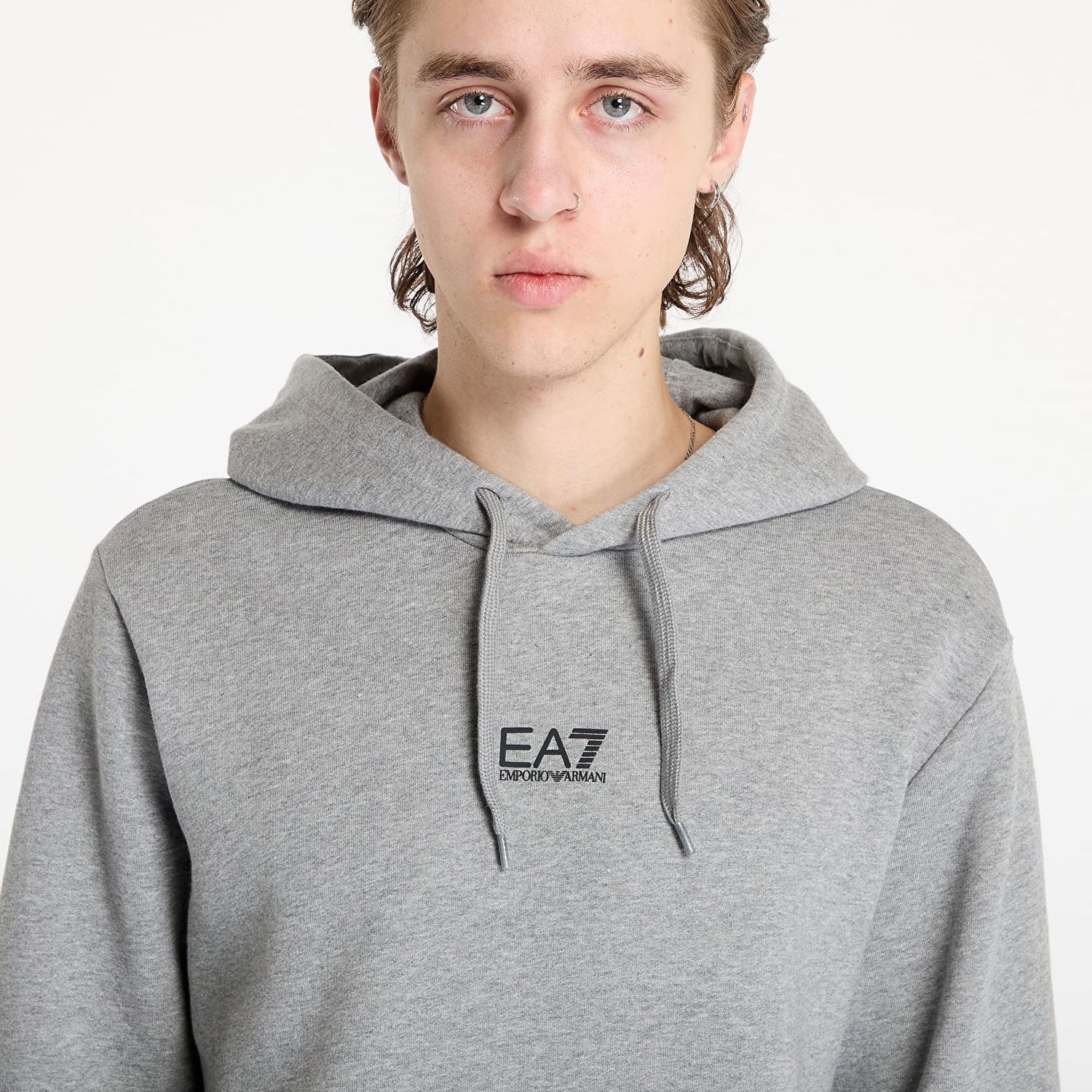 Sweatshirt Emporio Armani Sweatshirt EA7 Sweatshirt Med.Grey Mel S Grå | 8NPM37PJVTZ3905, 1