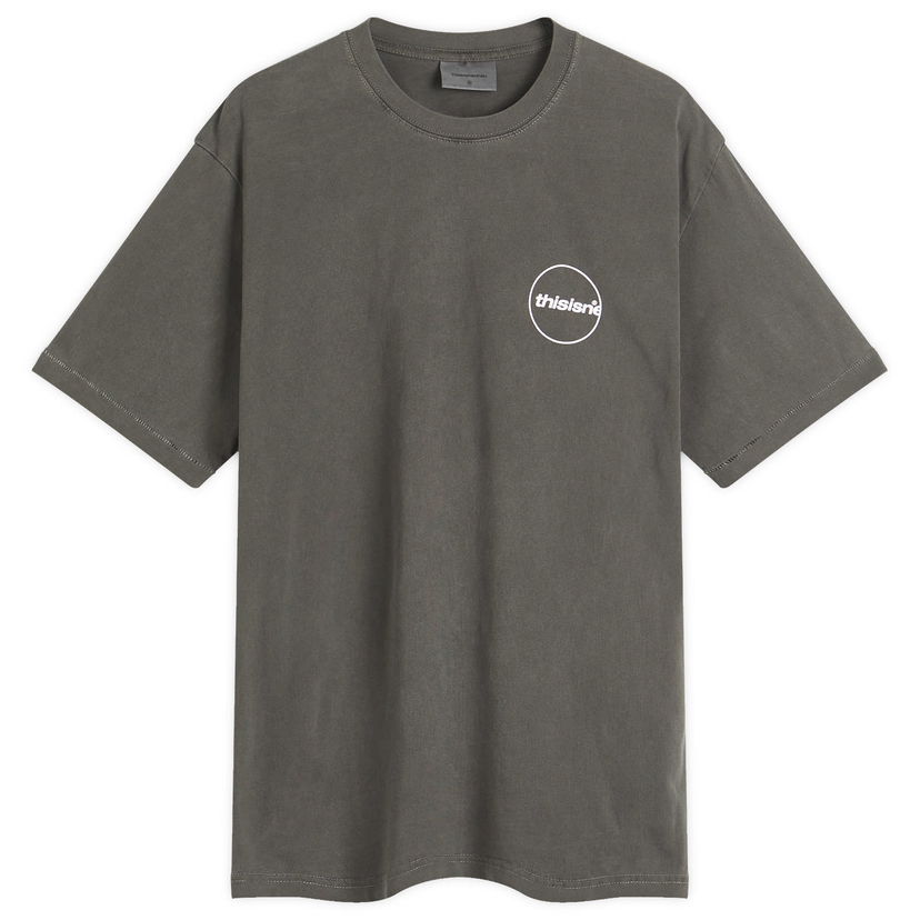 T-shirt thisisneverthat thisisneverthat C-Logo T-Shirt, Size Large Grå | TN250TTSST04-CHAR