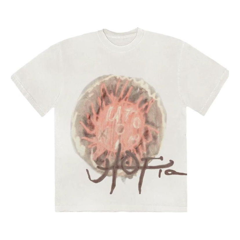 T-shirt Cactus Jack by Travis Scott Travis Scott Utopia C3 T-Shirt Hvid | TSUT-BS03